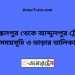 আক্কেলপুর টু আব্দুলপুর ট্রেনের সময়সূচী ও ভাড়ার তালিকা