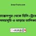 আক্কেলপুর টু হিলি ট্রেনের সময়সূচী ও ভাড়া তালিকা