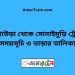 আখাউড়া টু সোনাইমুড়ি ট্রেনের সময়সূচী ও ভাড়া তালিকা