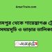 আজমপুর টু শায়েস্তাগঞ্জ ট্রেনের সময়সূচী ও ভাড়া তালিকা