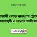 আড়ানী টু মাঝগ্রাম ট্রেনের সময়সূচী ও ভাড়া তালিকা