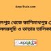 আব্দুলপুর টু কাশিনাথপুর ট্রেনের সময়সূচী ও ভাড়া তালিকা