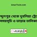 আব্দুলপুর টু দুবলিয়া ট্রেনের সময়সূচী ও ভাড়া তালিকা