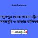 আব্দুলপুর টু পাবনা ট্রেনের সময়সূচী ও ভাড়া তালিকা