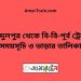 আব্দুলপুর টু বি-বি-পূর্ব ট্রেনের সময়সূচী ও ভাড়া তালিকা