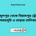 আব্দুলপুর টু বিরামপুর ট্রেনের সময়সূচী ও ভাড়ার তালিকা