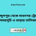 আব্দুলপুর টু মাধনগর ট্রেনের সময়সূচী ও ভাড়া তালিকা