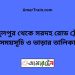 আব্দুলপুর টু সরদহ রোড ট্রেনের সময়সূচী ও ভাড়া তালিকা