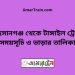 আহসানগঞ্জ টু টাঙ্গাইল ট্রেনের সময়সূচী ও ভাড়া তালিকা