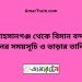 আহসানগঞ্জ টু বিমান বন্দর ট্রেনের সময়সূচী ও ভাড়া তালিকা