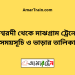 ঈশ্বরদী টু মাঝগ্রাম ট্রেনের সময়সূচী ও ভাড়া তালিকা