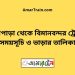 উল্লাপাড়া টু বিমানবন্দর ট্রেনের সময়সূচী ও ভাড়া তালিকা