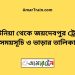 কাউনিয়া টু জয়দেবপুর ট্রেনের সময়সূচী ও ভাড়া তালিকা