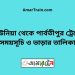 কাউনিয়া টু পার্বতীপুর ট্রেনের সময়সূচী ও ভাড়া তালিকা