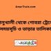 কালুখালী টু গোবরা ট্রেনের সময়সূচী ও ভাড়া তালিকা