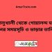 কালুখালী টু গোয়ালন্দ ঘাট ট্রেনের সময়সূচী ও ভাড়া তালিকা