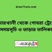 কুমারখালী টু গোবরা ট্রেনের সময়সূচী ও ভাড়া তালিকা