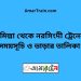 কুমিল্লা টু নরসিংদী ট্রেনের সময়সূচী ও ভাড়া তালিকা