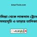 কুমিল্লা টু লাকসাম ট্রেনের সময়সূচী ও ভাড়া তালিকা