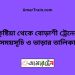 কুষ্টিয়া টু বোড়াশী ট্রেনের সময়সূচী ও ভাড়া তালিকা