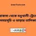 খোকসা টু মধুখালী ট্রেনের সময়সূচী ও ভাড়া তালিকা