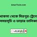 খোকসা টু মিরপুর ট্রেনের সময়সূচী ও ভাড়া তালিকা