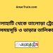 খোলাহাটি টু তালোড়া ট্রেনের সময়সূচী ও ভাড়া তালিকা