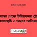 গাইবান্ধা টু চিরিরবন্দর ট্রেনের সময়সূচী ও ভাড়া তালিকা