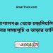 গোপালগঞ্জ টু চন্দ্রদিঘলিয়া ট্রেনের সময়সূচী ও ভাড়া তালিকা