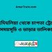 চন্দ্রদিঘলিয়া টু চাপতা ট্রেনের সময়সূচী ও ভাড়া তালিকা