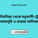 চন্দ্রদিঘলিয়া টু মধুখালী ট্রেনের সময়সূচী ও ভাড়া তালিকা