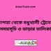 চাপতা টু মধুখালী ট্রেনের সময়সূচী ও ভাড়া তালিকা