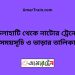 চিলাহাটি টু নাটোর ট্রেনের সময়সূচী ও ভাড়া তালিকা