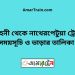 চৌমুহনী টু নাথেরপেটুয়া ট্রেনের সময়সূচী ও ভাড়া তালিকা