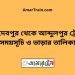 জয়দেবপুর টু আব্দুলপুর ট্রেনের সময়সূচী ও ভাড়া তালিকা