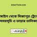 টাঙ্গাইল টু মিজাপুর ট্রেনের সময়সূচী ও ভাড়া তালিকা