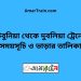 টেবুনিয়া টু রাঘবপুর ট্রেনের সময়সূচী ও ভাড়া তালিকা