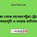 ঢাকা টু নাথেরপেটুয়া ট্রেনের সময়সূচী ও ভাড়া তালিকা