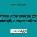 ঢালারচর টু রাঘবপুর ট্রেনের সময়সূচী ও ভাড়া তালিকা