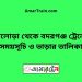 তালোড়া টু বদরগঞ্জ ট্রেনের সময়সূচী ও ভাড়া তালিকা