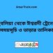 দুবলিয়া টু ঈশ্বরদী ট্রেনের সময়সূচী ও ভাড়া তালিকা