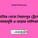 নাটোর টু সৈয়দপুর ট্রেনের সময়সূচী ও ভাড়া তালিকা