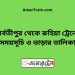 পার্বতীপুর টু রুহিয়া ট্রেনের সময়সূচী ও ভাড়া তালিকা