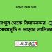 পিয়ারপুর টু বিমানবন্দর ট্রেনের সময়সূচী ও ভাড়া তালিকা