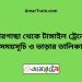 পীরগাছা টু টাঙ্গাইল ট্রেনের সময়সূচী ও ভাড়া তালিকা