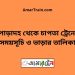 পোড়াদহ টু চাপতা ট্রেনের সময়সূচী ও ভাড়া তালিকা