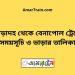 পোড়াদহ টু বেনাপোল ট্রেনের সময়সূচী ও ভাড়া তালিকা