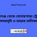 বদরগঞ্জ টু বোনারপাড়া ট্রেনের সময়সূচী ও ভাড়া তালিকা