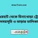 বাঁধেরহাট টু চিনাখোড়া ট্রেনের সময়সূচী ও ভাড়া তালিকা