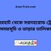 বাঁধেরহাট টু সরদহরোড ট্রেনের সময়সূচী ও ভাড়া তালিকা